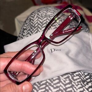 DIOR glasses and case